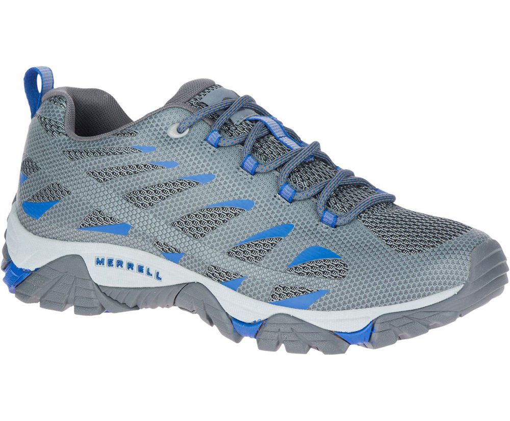 Merrell Hiking Shoes Grey - Moab Edge 2 - Mens 71WBIOJDT